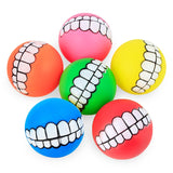 Funny Pets Dog Puppy Ball Teeth Toy Chew Sound Dogs Play