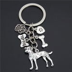 1pc Dog Bone Dog Paw Alloy Key Chain For Women Girl Bag Keychain Charm Pendant Jewelry Aceessories Gift For Dog Lover